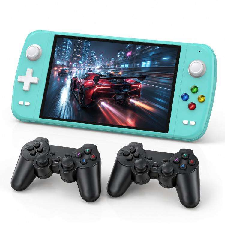SJGAM M27 Handheld Gaming Console 7 Inch 3D Large Screen HD Portable Console, 64GB, 128GB, 256GB,...
