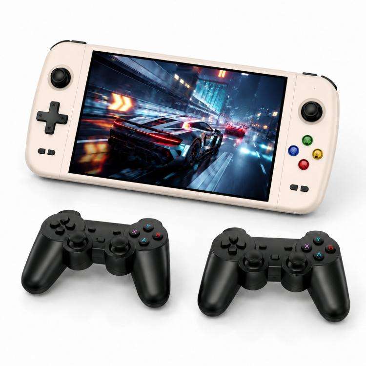 SJGAM M27 Handheld Gaming Console 7 Inch 3D Large Screen HD Portable Console, 64GB, 128GB, 256GB,...