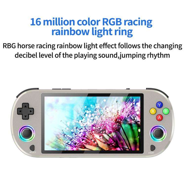 SJGAM M22 PRO 5 Inch HD IPS Open Source Retro Portable Handheld Game Console With Controller, 64G...