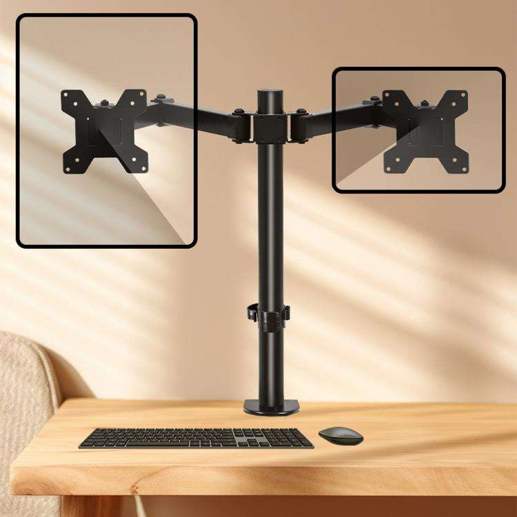 Desk Clamp Style Multi-Angle Rotating Laptop Screen Stand With Height Adjustment, ZX-MT022