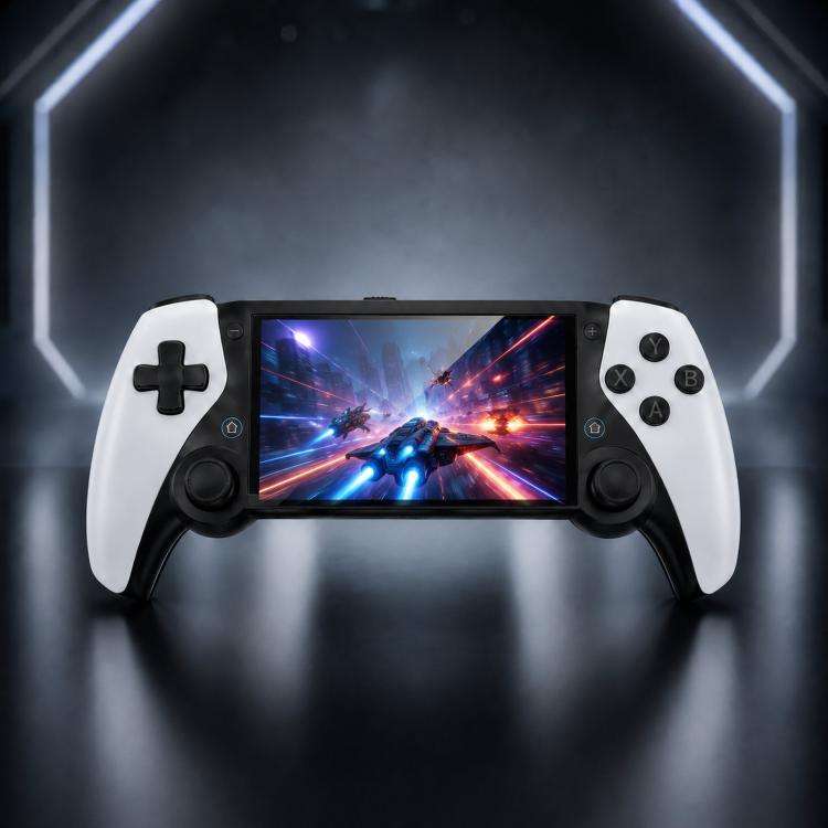 SJGAM M25 HD Screen Handheld Game Console, 64GB, 128GB, 256GB, 64GB+2pcs Game Controller, 128GB+2...