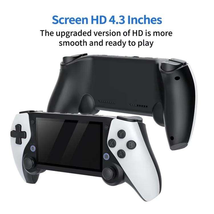 SJGAM M25 HD Screen Handheld Game Console, 64GB, 128GB, 256GB, 64GB+2pcs Game Controller, 128GB+2...