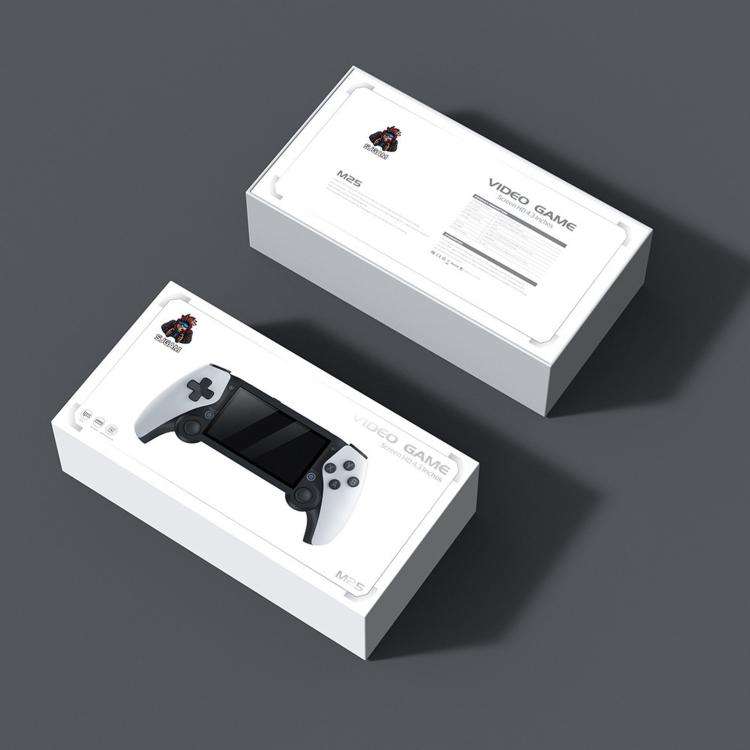 SJGAM M25 HD Screen Handheld Game Console, 64GB, 128GB, 256GB, 64GB+2pcs Game Controller, 128GB+2...
