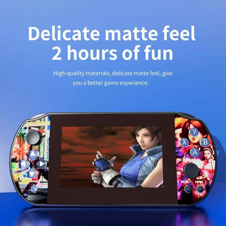 Q3 HD Large-Screen Retro Joystick Handheld Game Console, Blue 32G, Blue 64G, Red 32G, Red  64G