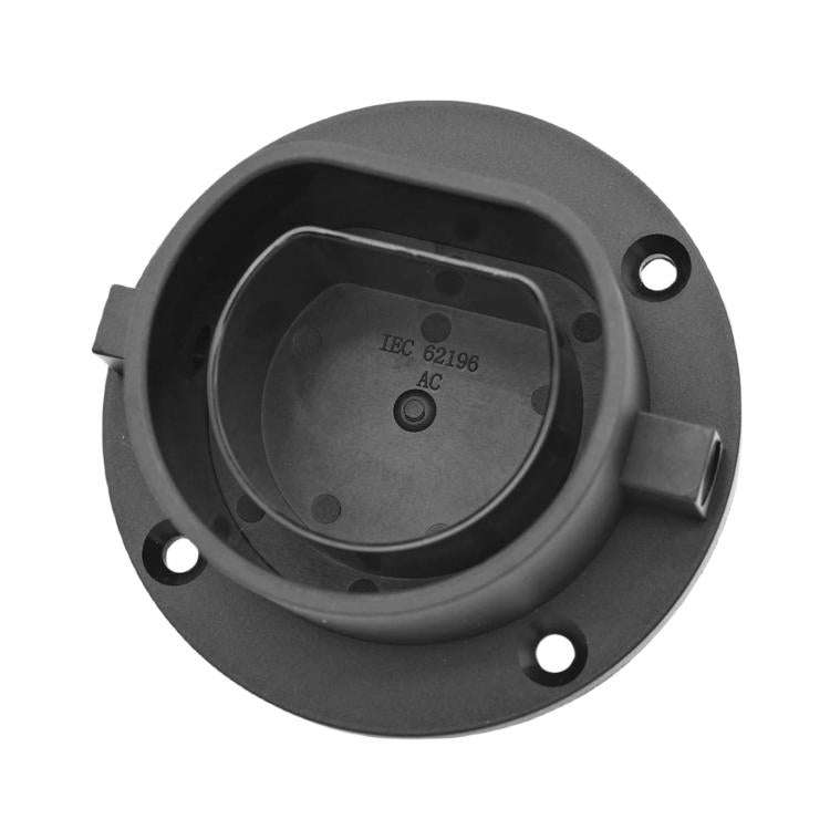 For EU Type 2 EV Charging Pile Round Empty Charging Connector Dock Bracket, For EU Type 2 Round