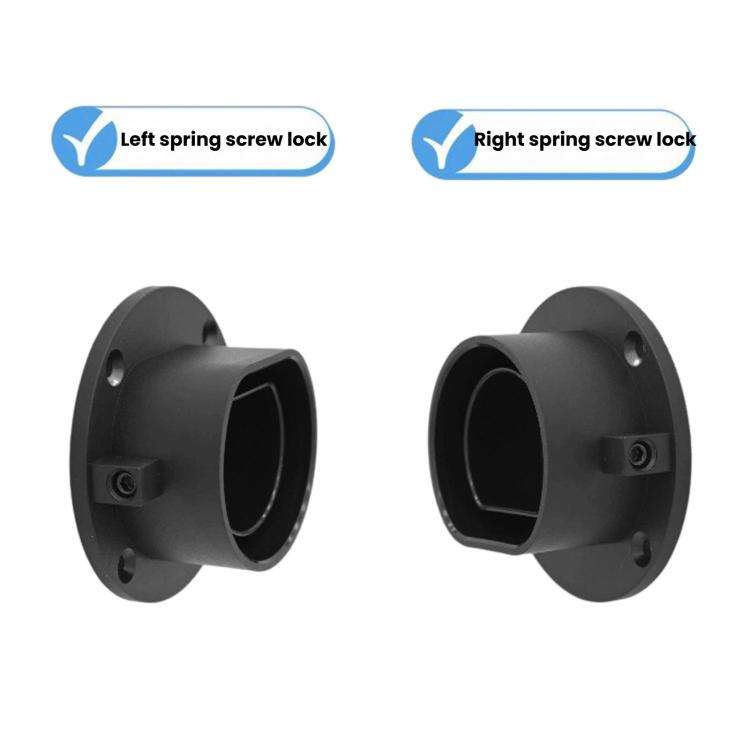 For EU Type 2 EV Charging Pile Round Empty Charging Connector Dock Bracket, For EU Type 2 Round