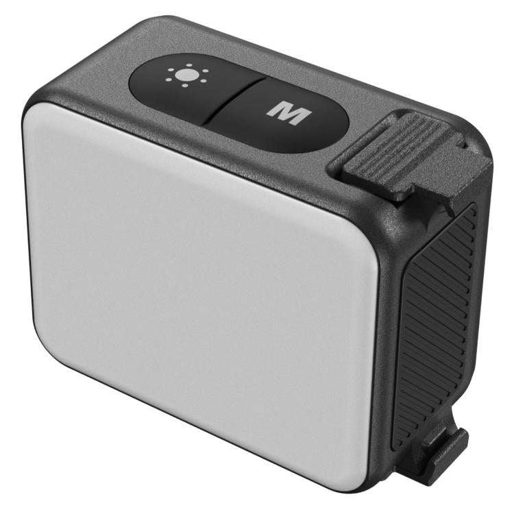 For DJI Action 5 Pro/4/3 TELESIN Quick-Release Mini Vlog Fill Light, IPX5 Waterproof Magnetic LED...