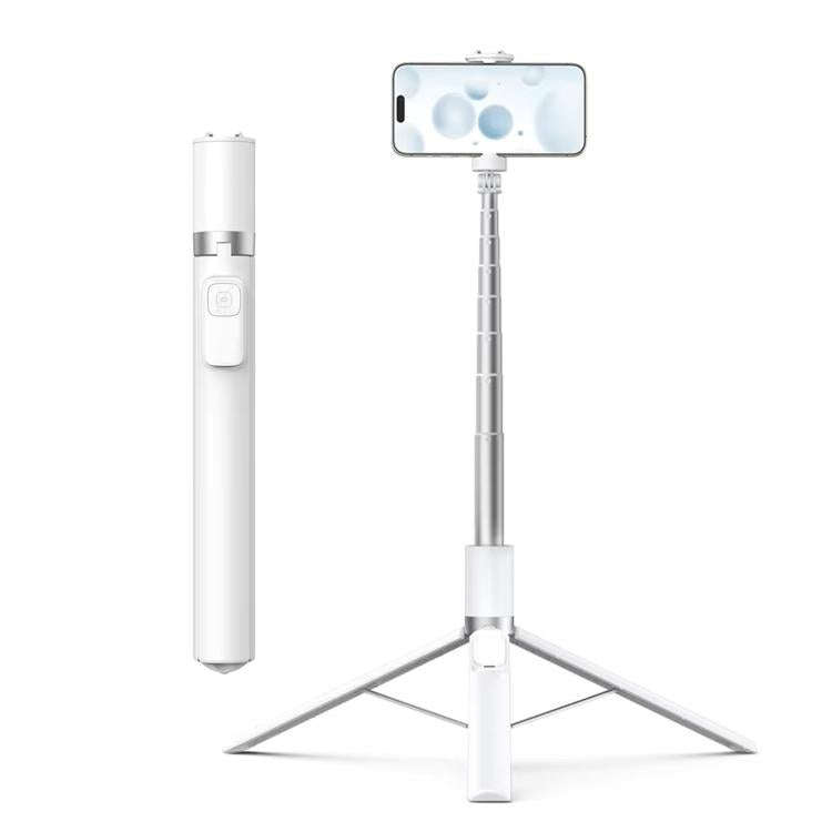 TELESIN 1.7m Auto-Opening Tripod Selfie Stick with Magnetic Remote, Ground-Triggered Phone Tripod...