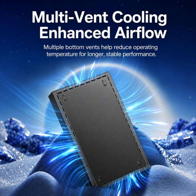 Blueendless 3.5/2.5 Inch SATA External Hard Drive Enclosure With Built-In USB 3.0 Hub USB To SATA...