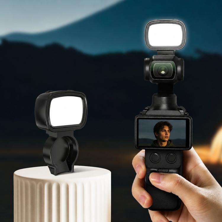 For DJI Pocket 4 BRDRC Portable Handheld Magnetic Selfie Light