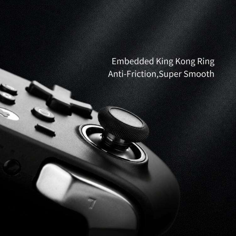 GuliKit NS34 King Kong Ring Thumbstick Kit 6-in-1 Replacement Joystick Caps with 3 Heights Compat...