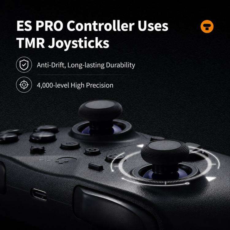 GuliKit ES Pro E-Sports Controller With TMR Joysticks Support Switch / Switch 2 Wakeup