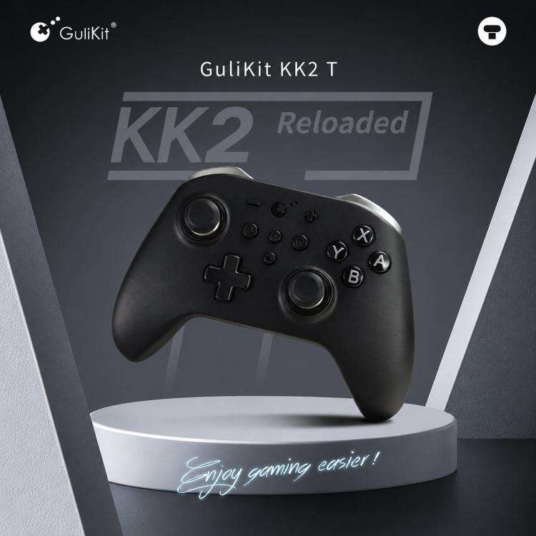 GuliKit KK2T Controller With TMR Electromagnetic Joystick Support NFC Amiibo and Switch Wakeup