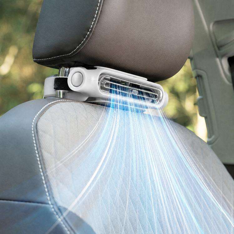 KLX09 3-Speed High Wind Car Seat Fan USB Brushless Motor Cooling Fan