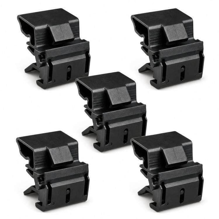 For Tesla Model 3 / Y 5pcs /Set Storage Box Mounting Clip 1472872-00-B, 1472872-00-B 5pcs