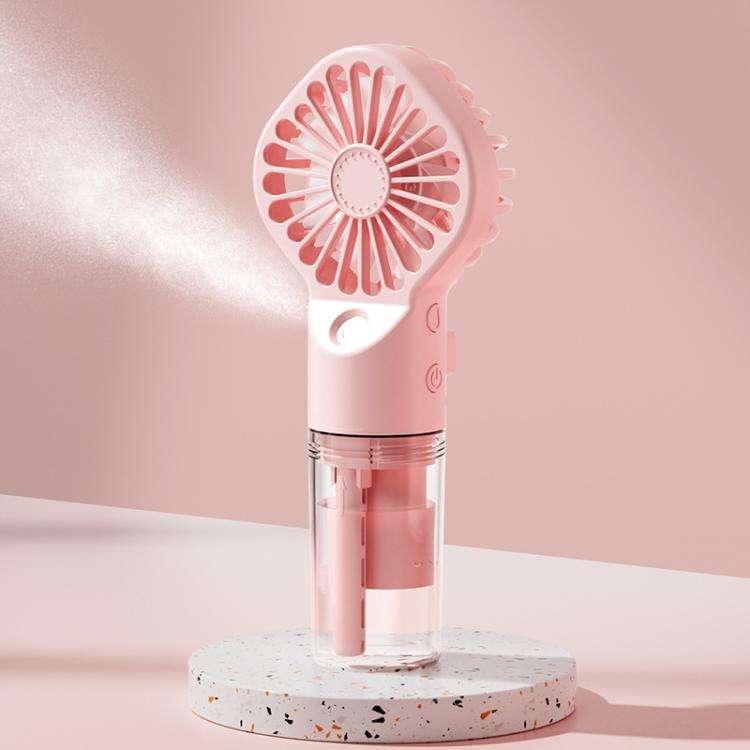 Handheld Misting Fan Portable Water Spray Fan Type-C Rechargeable Mini Personal Face Mister Fan