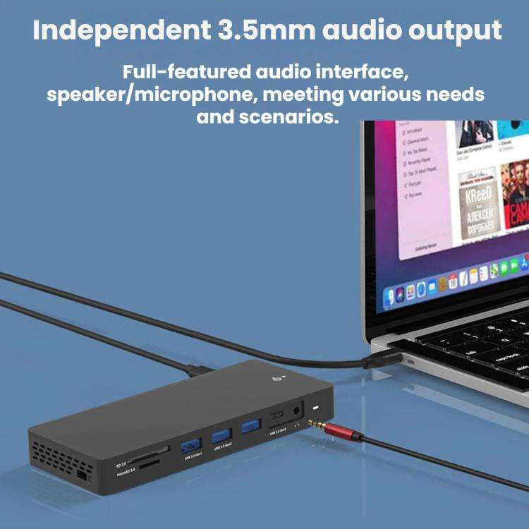 Blueendless TYPE-C Expansion Dock 4K 60Hz High-Definition Splitter
