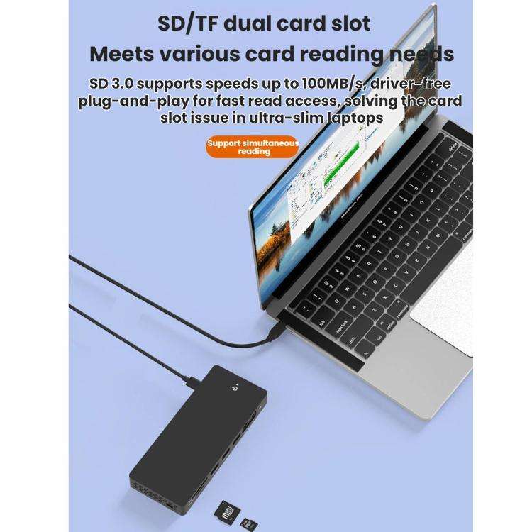 Blueendless TYPE-C Expansion Dock 4K 60Hz High-Definition Splitter