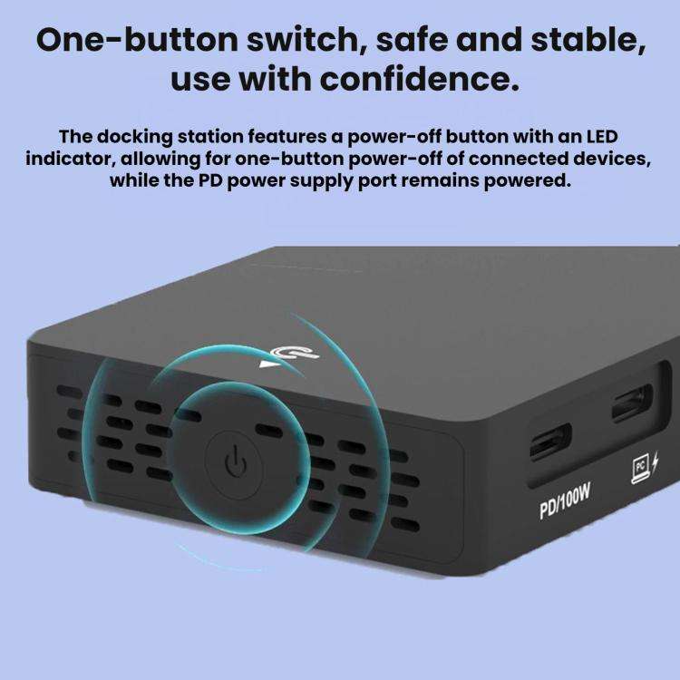 Blueendless TYPE-C Expansion Dock 4K 60Hz High-Definition Splitter