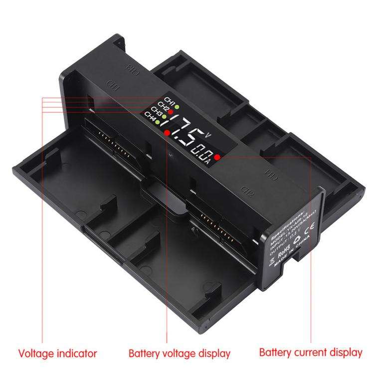 For DJI Mavic 2 Pro & Zoom YX Intelligent Battery Charging Hub Digital Display Sequential Charger...