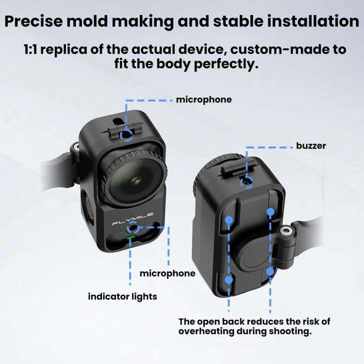 For DJI Osmo Nano Flymile Magnetic Backpack Strap Clip