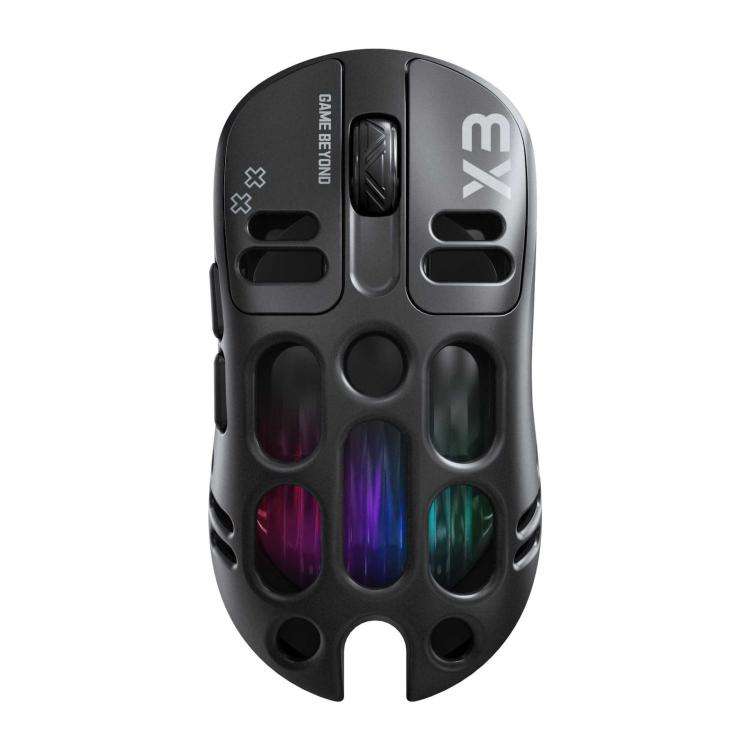 T-WOLF X3 Tri-Mode Wireless Gaming Mouse Ultra-Lightweight Hollow-Out Honeycomb Shell 8000 DPI