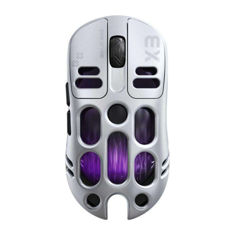 T-WOLF X3 Tri-Mode Wireless Gaming Mouse Ultra-Lightweight Hollow-Out Honeycomb Shell 8000 DPI