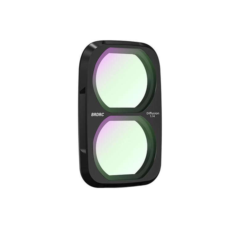For DJI Osmo Pocket 4P BRDRC Filter Lens Protection Accessory, UV, CPL, ND16, Soft Black, Anti-Li...