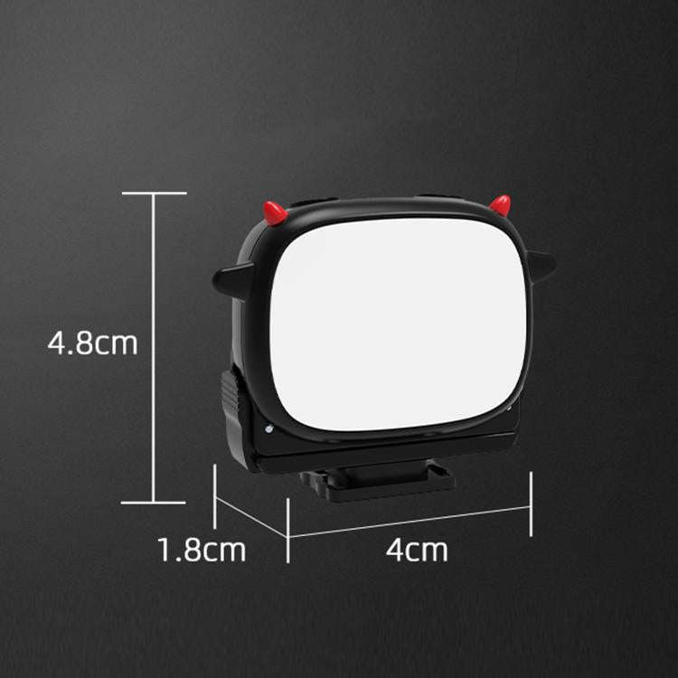 BRDRC Handheld Selfie Monster Fill Light Accessory, For DJI Osmo Action 3 / 4 / 5 Pro, For DJI Os...