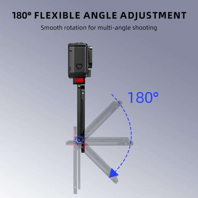For Insta360 Ace / Ace Pro 2 / X5 Flymile Carabiner-Mounted Magnetic Quick-Release Tripod