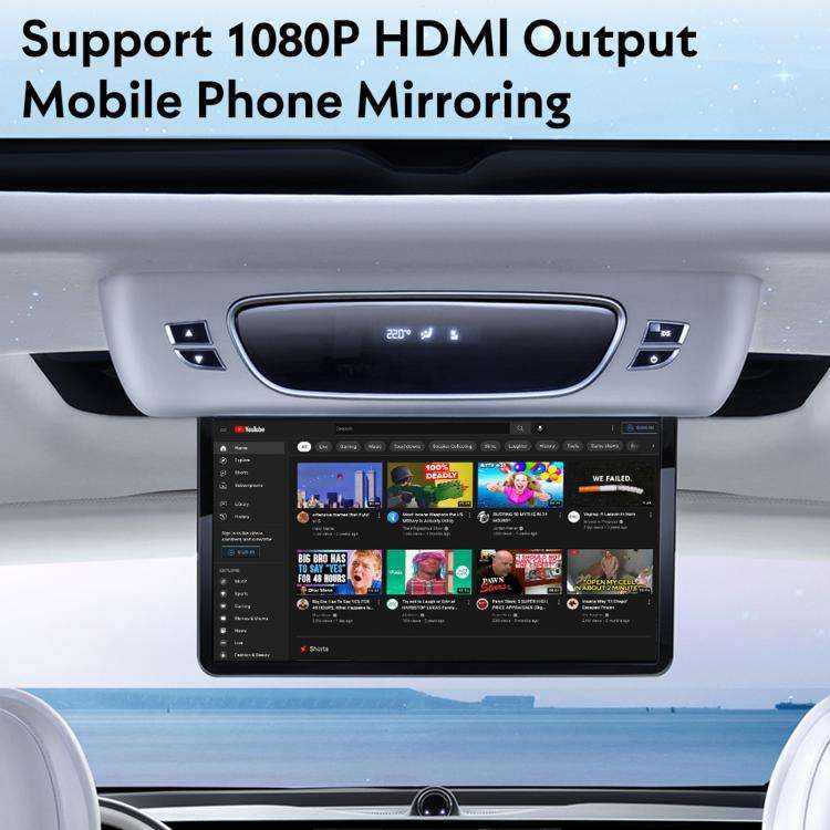 MMB WJAN-Q8W Universal Wireless CarPlay Adapter Plug-And-Play Wired To Wireless Smart Box, 8+128G...