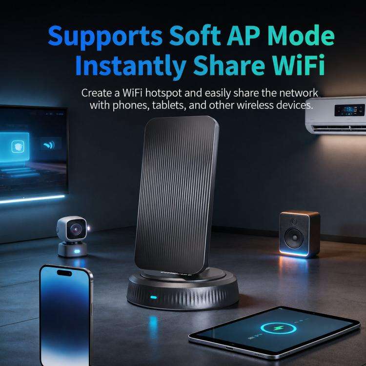 COMFAST CF-986BE PRO BE6500 WiFi 7 USB Adapter Tri-Band 6452Mbps Wireless Network Card, CF-986BE PRO