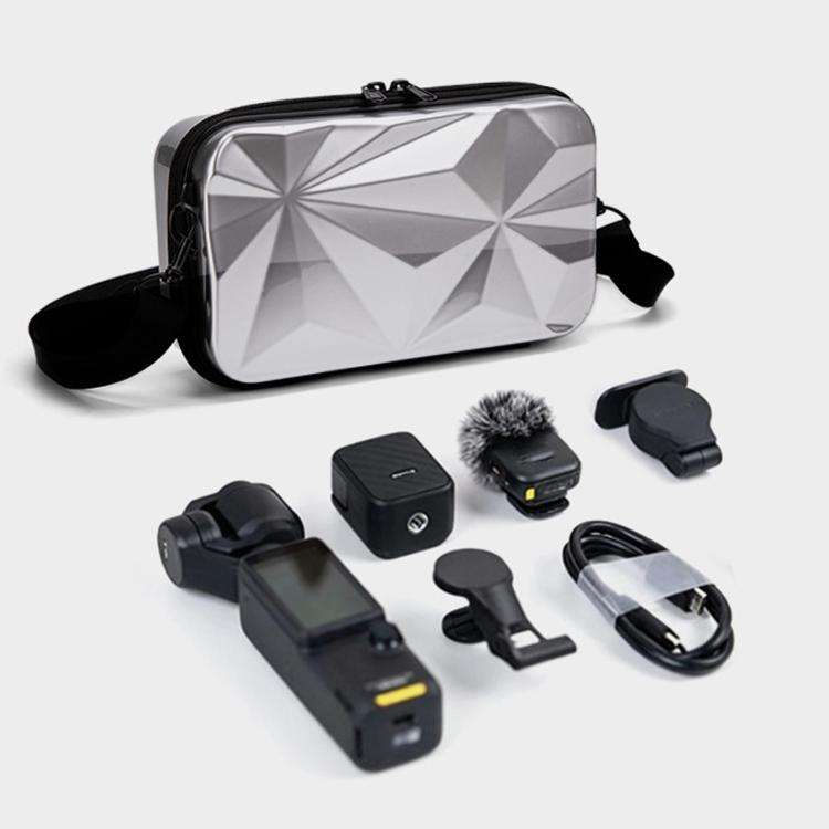 For DJI Osmo Pocket 4P Carrying Case Hard Shell Waterproof Storage Bag With Strap