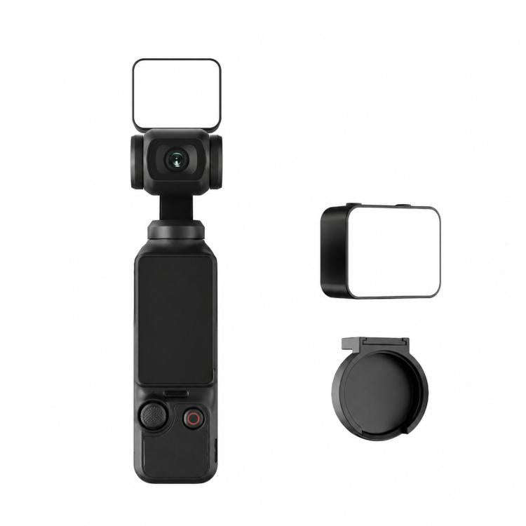 For DJI Osmo Pocket 3 Magnetic Fill Light Dimmable LED Vlog Video Light, Three Lamp, Dual Lamp, S...