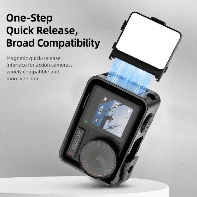 For DJI Osmo Action 5 Pro / 4 / 3 Magnetic Fill Light Portable Photography Lamp, ML-M02