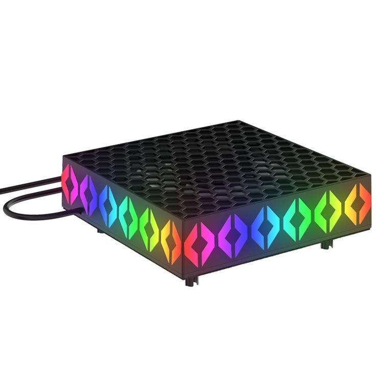 ipega Top Cooling Fan For Xbox Series X Console Auto Temp Sensor Cooler with RGB Light & Headset ...