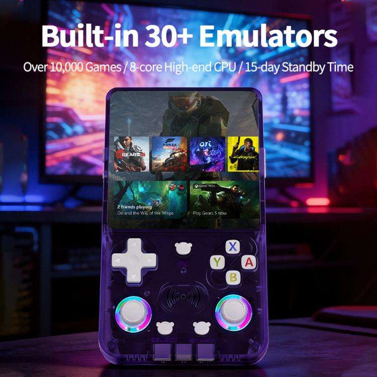 X36 Ultra 4.2-inch IPS Screen Retro Handheld Game Console Android 10.0 Gaming Device with WiFi, R...