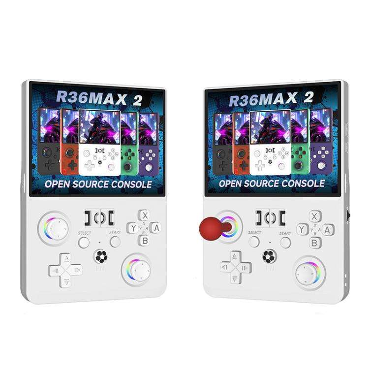 R36 MAX2 Retro Handheld Game Console 4.5inch Screen Linux Open Source, 2.4G WiFi Multiplayer, 64G...