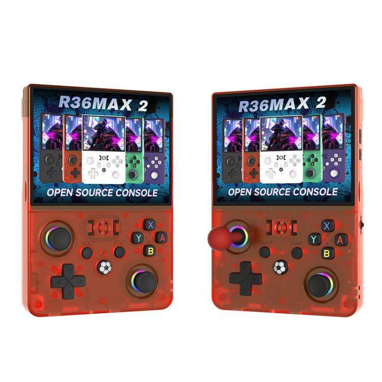 R36 MAX2 Retro Handheld Game Console 4.5inch Screen Linux Open Source, 2.4G WiFi Multiplayer, 64G...