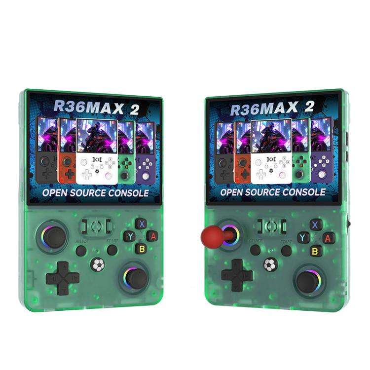 R36 MAX2 Retro Handheld Game Console 4.5inch Screen Linux Open Source, 2.4G WiFi Multiplayer, 64G...