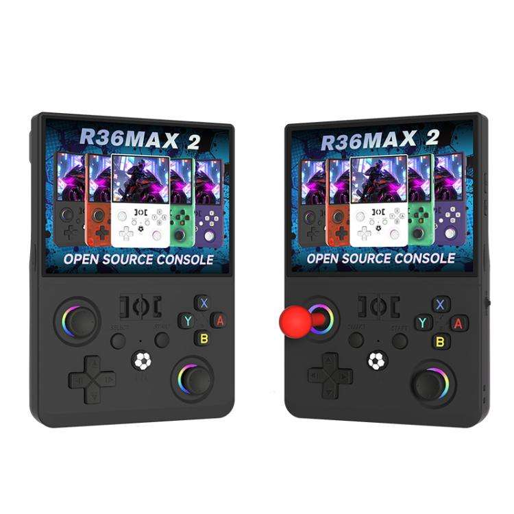 R36 MAX2 Retro Handheld Game Console 4.5inch Screen Linux Open Source, 2.4G WiFi Multiplayer, 64G...