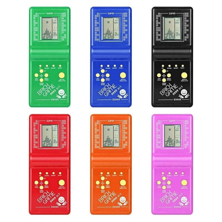 Classic Tetris Brick Game Handheld Game Console, Bulit-in 7 Kinds Games, Random Color Delivery, B...