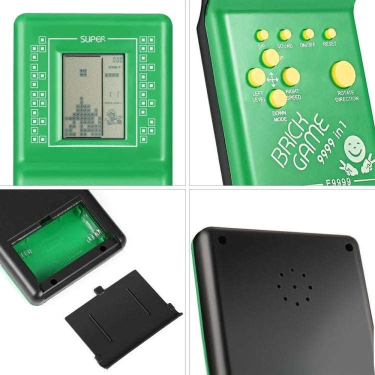 Classic Tetris Brick Game Handheld Game Console, Bulit-in 7 Kinds Games, Random Color Delivery, B...