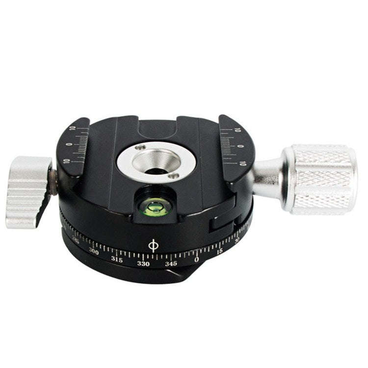 BENXIN QJ07 Panoramic Clip Holder 360 Degree Rotating Pan/tilt Tripod SLR Camera Quick Mounting P...