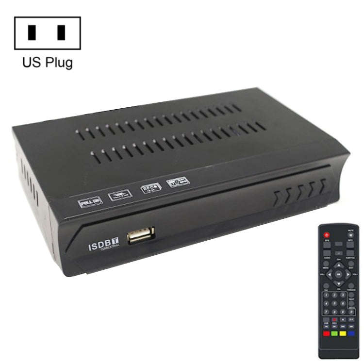 ISDB-T Satellite TV Receiver Set Top Box with Remote Control, For South America, Philippine