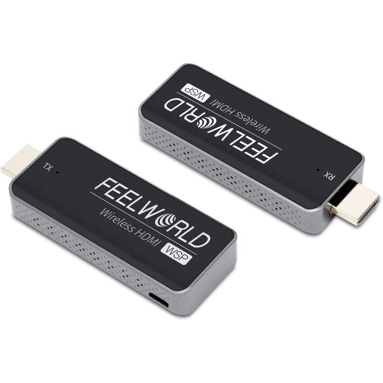 FEELWORLD WSP Wireless HDMI 1080P Transmitter and Receiver Extender Kit with 164FT Range, HDMI Tr...