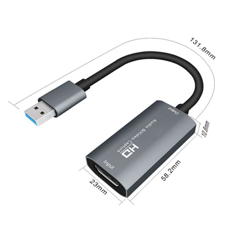 Z29 HDMI Female to USB 2.0 Male + Audio VideoCapture Box, Z29