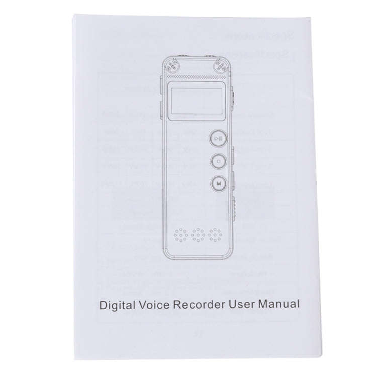 VM31 Portable Audio Voice Recorder, 8GB, Support Music Playback, 8GB
