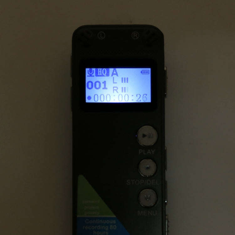 VM31 Portable Audio Voice Recorder, 8GB, Support Music Playback, 8GB