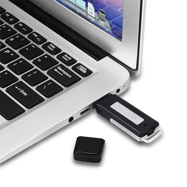 SK868 8GB Rechargeable Portable U-Disk Voice Recorder, 8GB